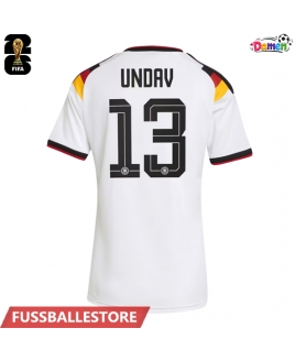 Günstige Deutschland Deniz Undav #13 Heimtrikot Damen WM 2026 Kurzarm